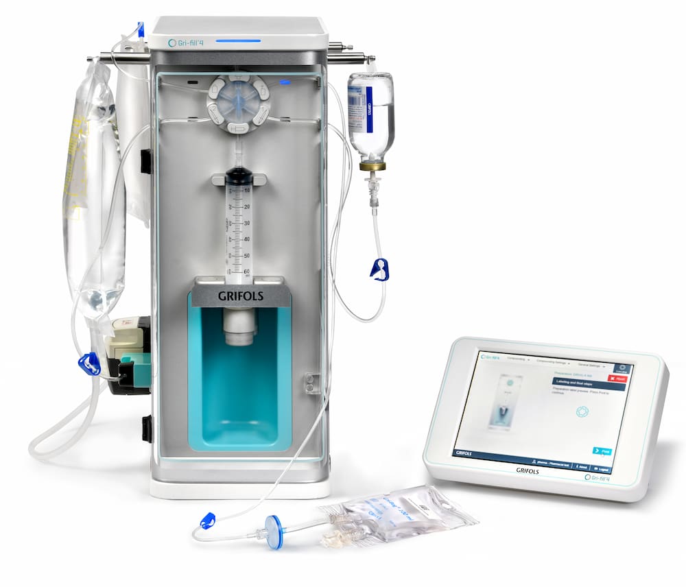 Grifols Gri-fill device for automatic IV compounding